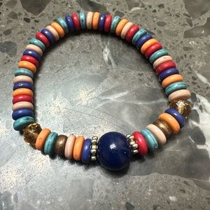 Bohemian Beaded Multicolor Bracelet ✨🦋✨